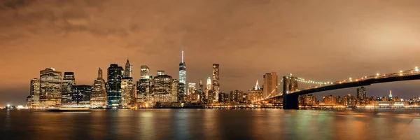 Manhattan Downtown widok — Zdjęcie stockowe