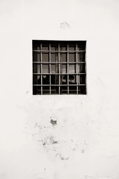 Window on old wall in Florence — Stock Photo, Image