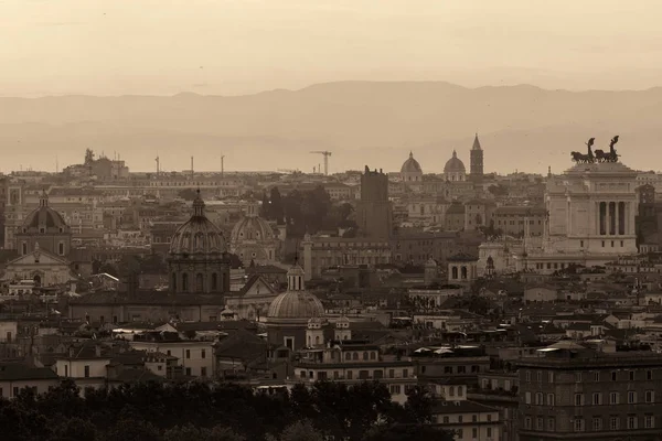 Rome vue sur le toit — Photo