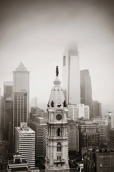 Philadelphia takterrass med stadsutsikt — Stockfoto