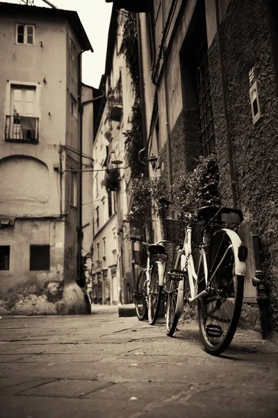 Mening van de straat van Lucca — Stockfoto