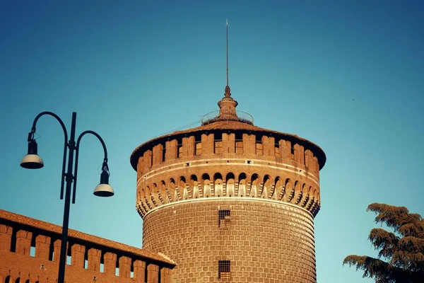 Castillo de Sforza en Milán —  Fotos de Stock