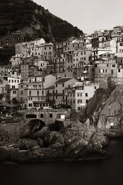 Manarola cidade em Cinque Terre — Fotografia de Stock