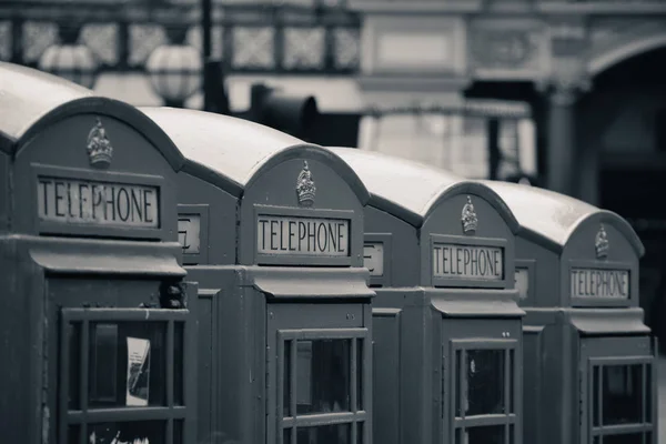 런던 전화 상자 — 스톡 사진