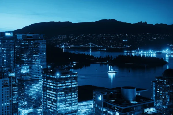 Vue sur le toit de Vancouver — Photo