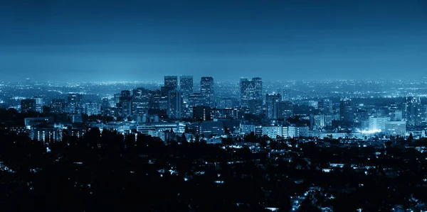 Los Angeles at night — Stock Photo, Image