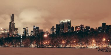 Central Park'a kış