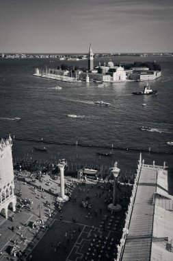 San Giorgio Maggiore Adası çatı görünümü