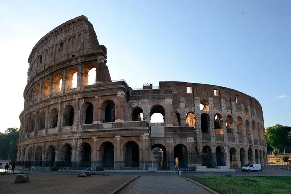 Coliseu Roma nascer do sol — Fotografia de Stock