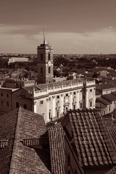 Roma vista para o telhado — Fotografia de Stock