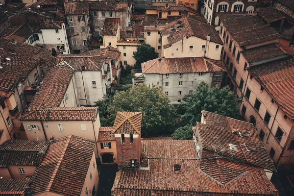 Lucca boven weergave — Stockfoto