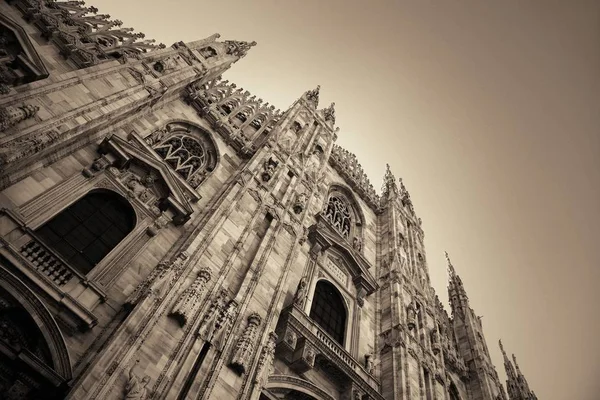Milanos katedral närbild — Stockfoto
