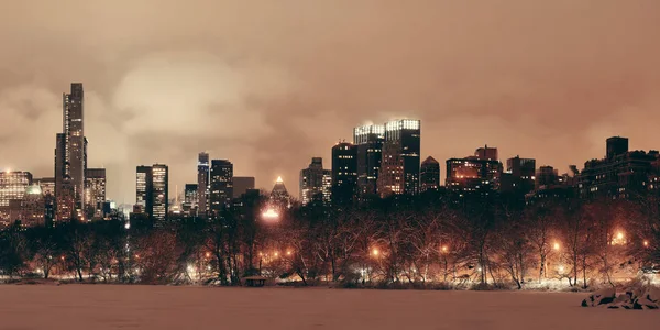 Central Park'a kış