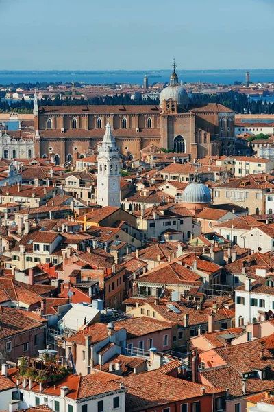 Velence városára nézett-ból fenti — Stock Fotó