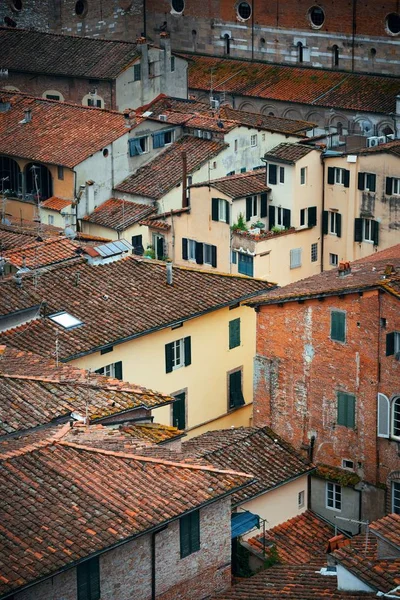 Lucca techo sobre vista — Foto de Stock