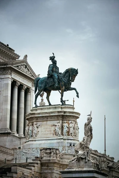 维克托 · 埃马纽埃尔二世国家纪念碑 — 图库照片