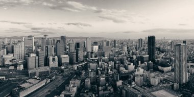 Osaka çatı görünümü