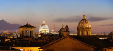 Roma'da günbatımı