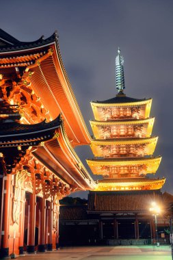 Tokyo 'daki Sensoji Tapınağı.