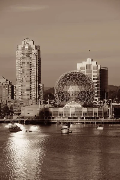 Vancouver urbane Architektur bei Sonnenuntergang — Stockfoto