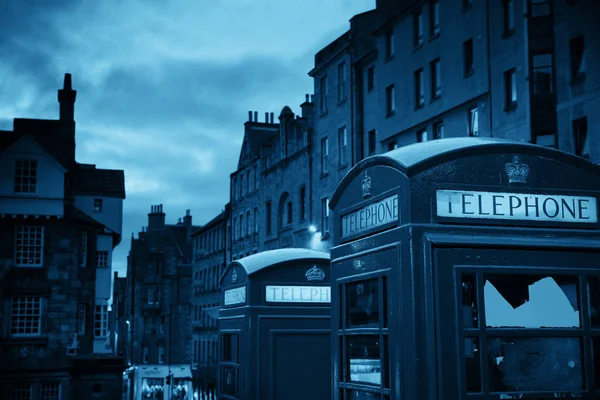 Edimburgo strada della città — Foto Stock
