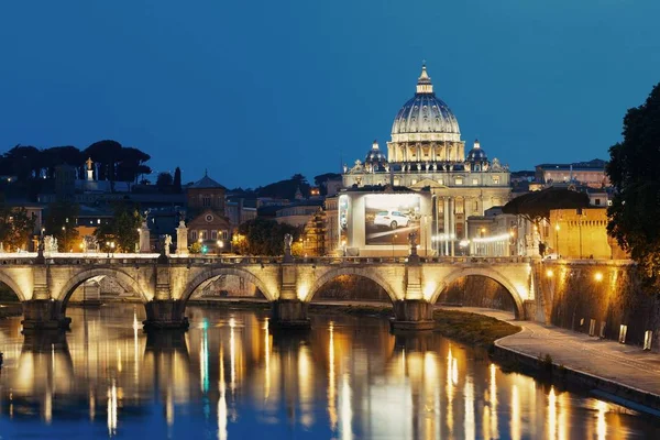 Río Tíber en Roma — Foto de Stock