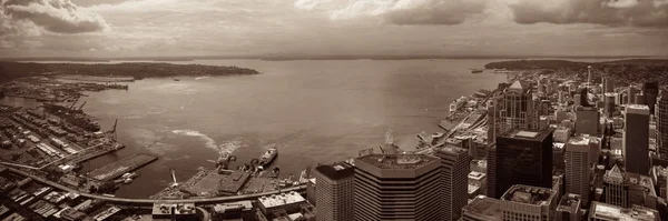 Seattle panorama de la azotea — Foto de Stock