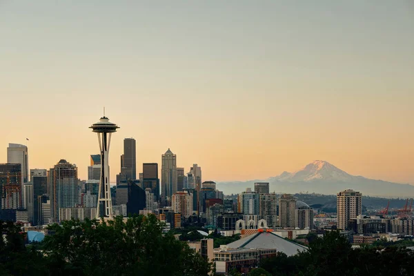 Seattle skyline da cidade — Fotografia de Stock