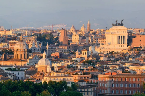 Vista de la azotea de Roma — Foto de Stock