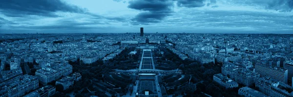Paris city skyline taket — Stockfoto
