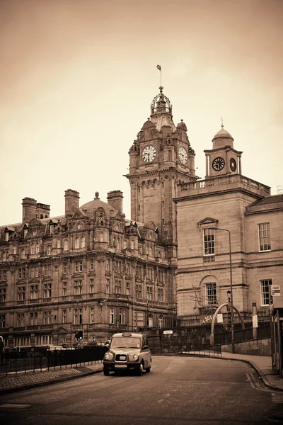 Edinburgh cidade rua — Fotografia de Stock