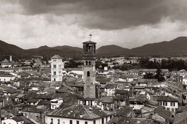 Lucca skyline tower — Stock Photo, Image