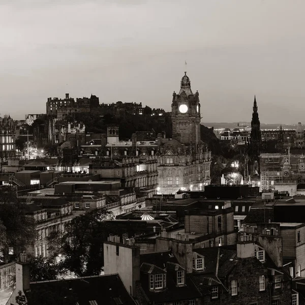 Pohled na město Edinburgh — Stock fotografie