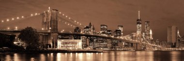 Manhattan şehir merkezine gökdelenler