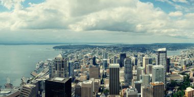 Seattle çatı panorama