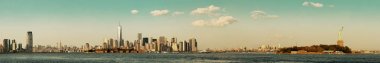 Manhattan şehir manzarası 
