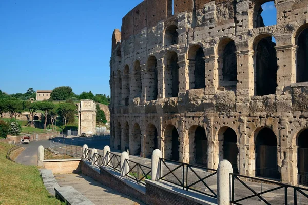 Ruines du Colisée à Rome — Photo