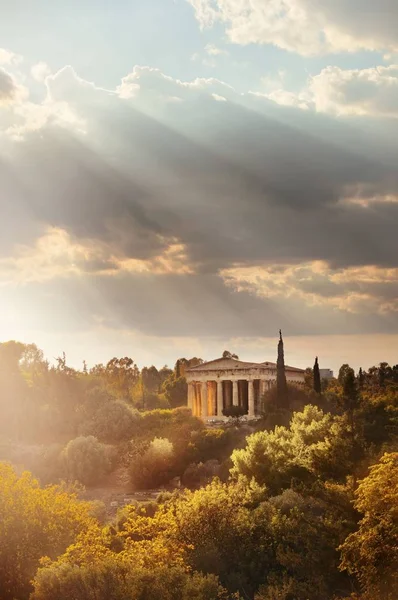 雅典赫菲斯图斯圣殿 — 图库照片