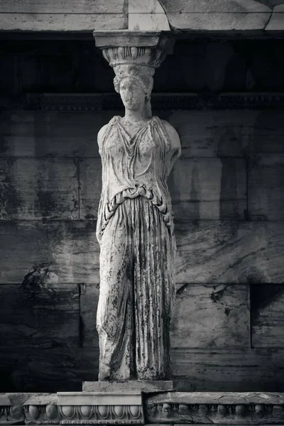 Chrám Erechtheion v Akropoli — Stock fotografie