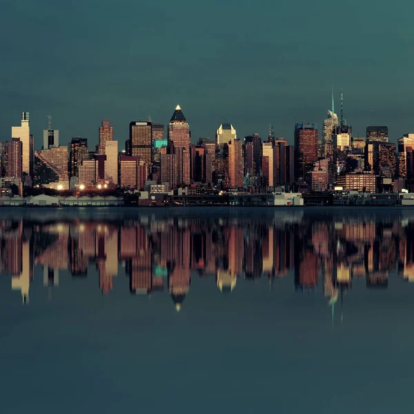 Midtown manhattan panoramę — Zdjęcie stockowe