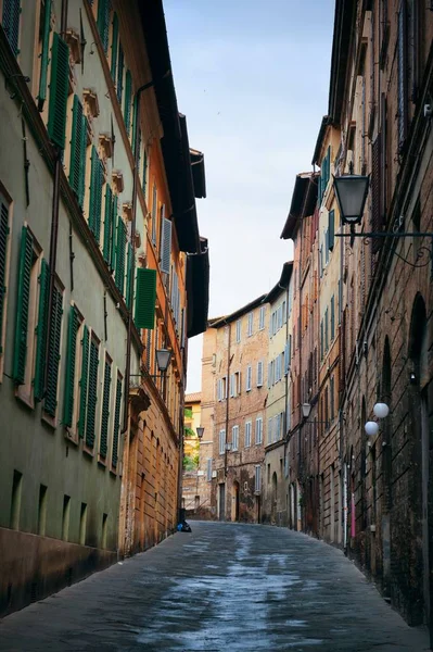 Siena vista de calle —  Fotos de Stock