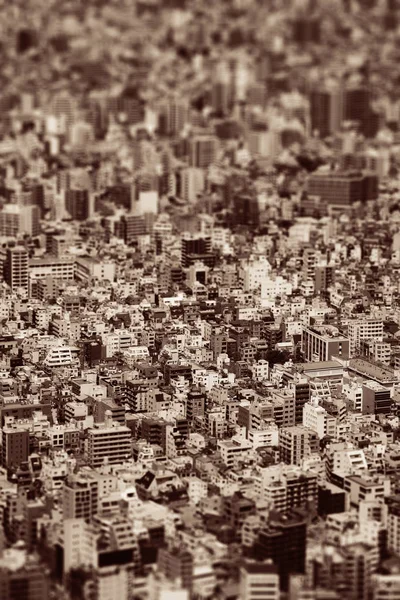 Tokyo kentsel çatı görünümü — Stok fotoğraf
