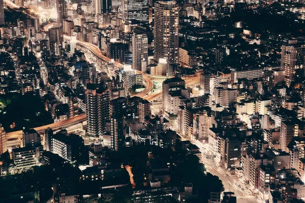 Arranha-céus urbanos de Tóquio — Fotografia de Stock