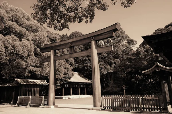Santuário Meiji Jingu — Fotografia de Stock