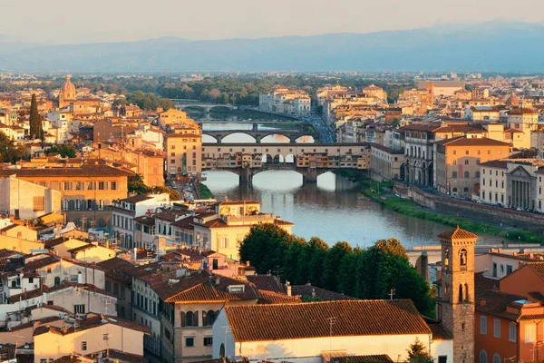 Florenz Skyline-Panorama — Stockfoto