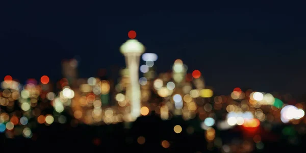 Seattle city skyline — Stock Photo, Image