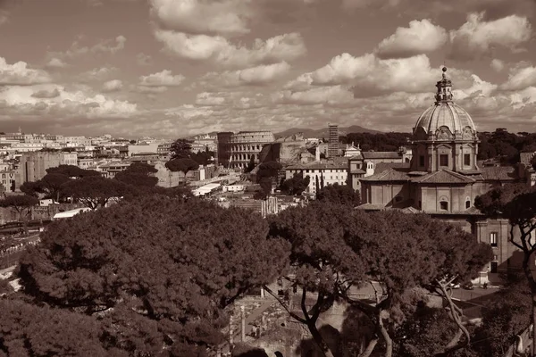 Rome rooftop view — Stock Photo, Image