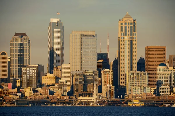 Vista sulla città di Seattle — Foto Stock