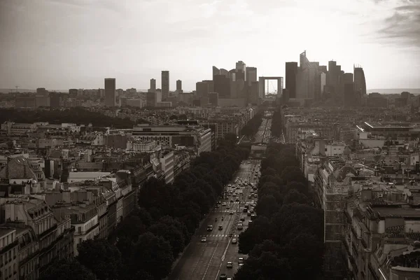 Parigi vista sul tetto — Foto Stock