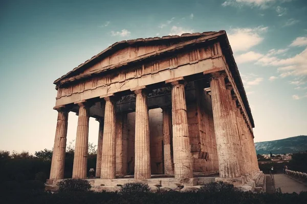 Tempio di Efesto ad Atene — Foto Stock